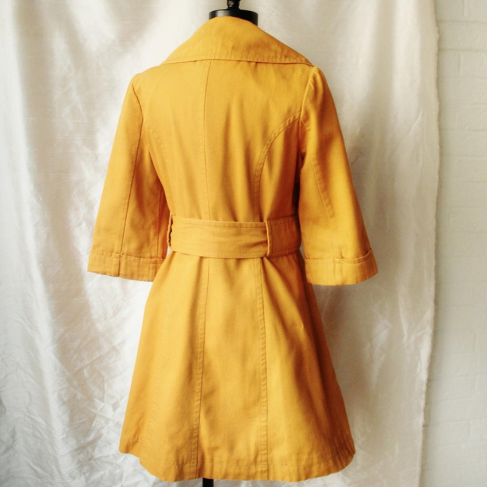 Yellow Double Breasted Jacket - Picture 4 of 4